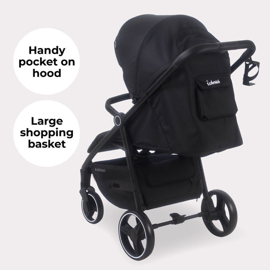Baby Pushchair – Foldable Travel Stroller